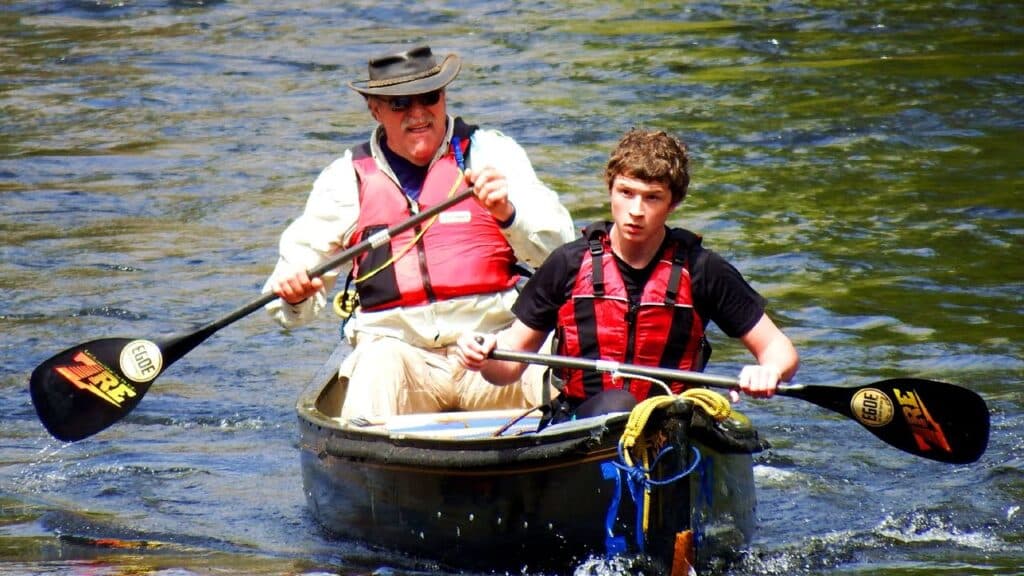 navigating a plane, a canoe, a maine real estate sale