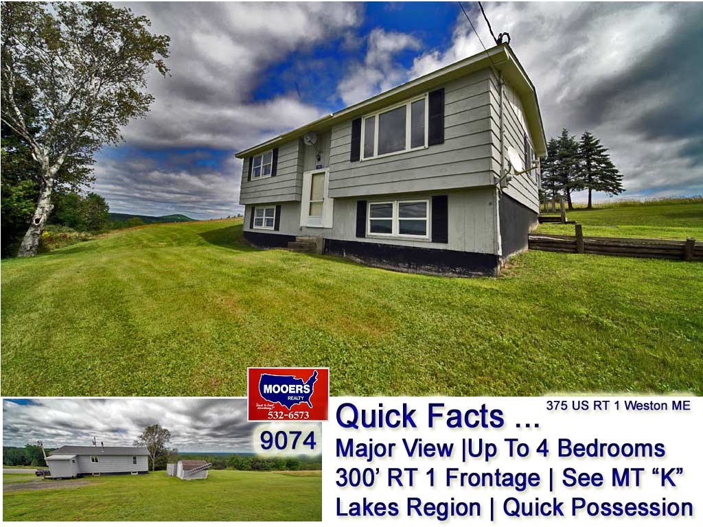 Mooers Realty, Maine Real Estate Property For Sale, Northern Maine Listings.