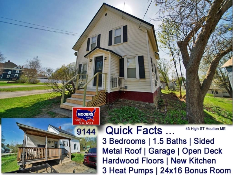 Mooers Realty, Maine Real Estate Property For Sale, Northern Maine