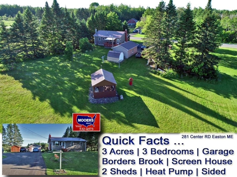 Mooers Realty, Maine Real Estate Property For Sale, Northern Maine