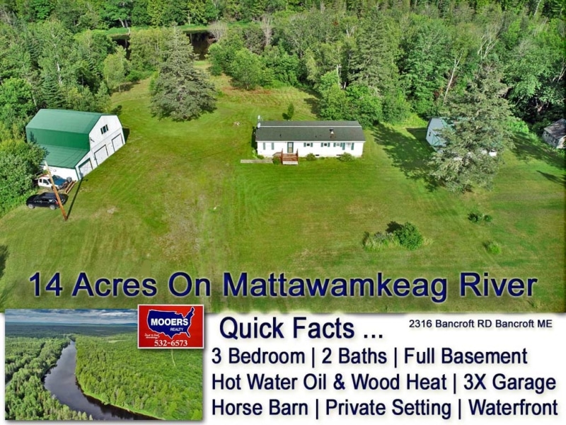Mooers Realty, Maine Real Estate Property For Sale, Northern Maine Listings.