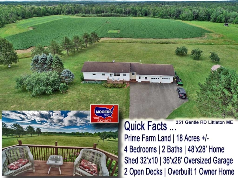 Mooers Realty, Maine Real Estate Property For Sale, Northern Maine