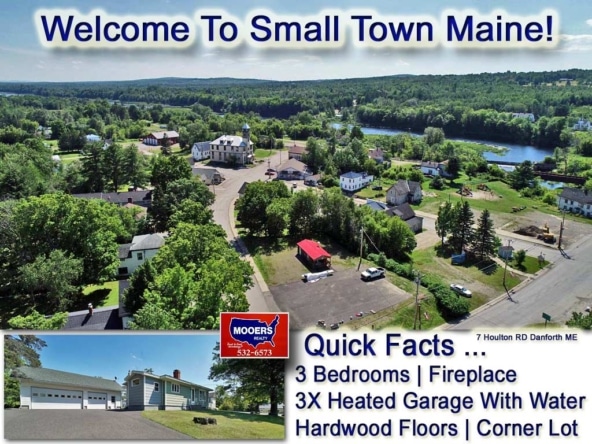 For Sale 7 Houlton Road, Danforth, ME