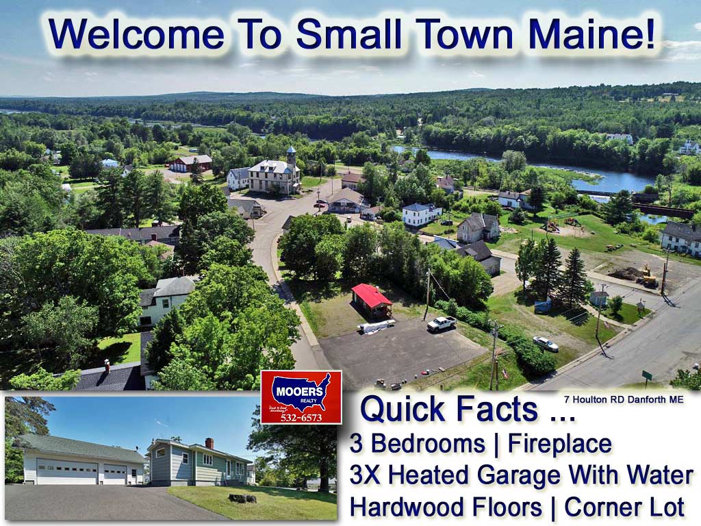Mooers Realty, Maine Real Estate Property For Sale, Northern Maine