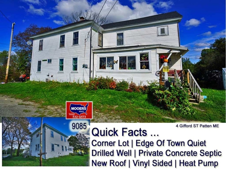 Mooers Realty, Maine Real Estate Property For Sale, Northern Maine