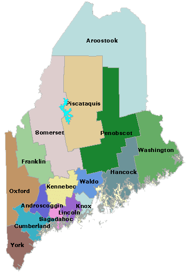 maine real estate county by county