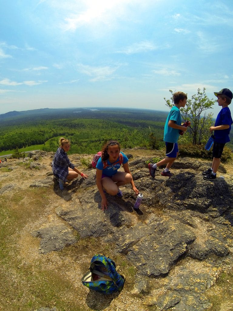 hiking in maine